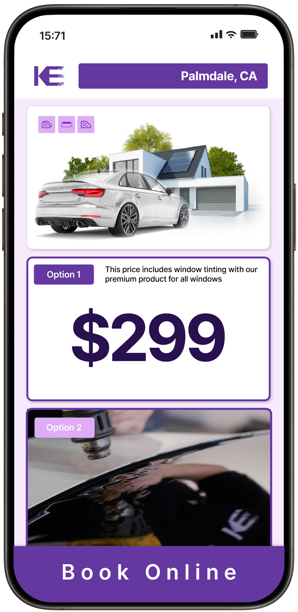 View Competitive Window Tinting Prices in Palmdale, California