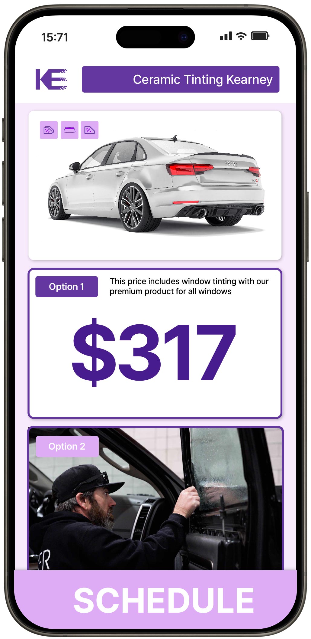 View Reasonable Ceramic Window Tinting Rates in Kearney, Nebraska