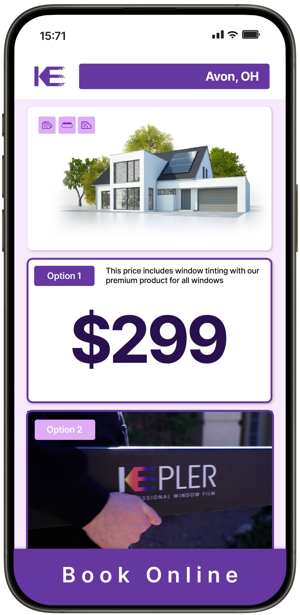View Affordable Home Window Tinting Costs in Avon, Ohio