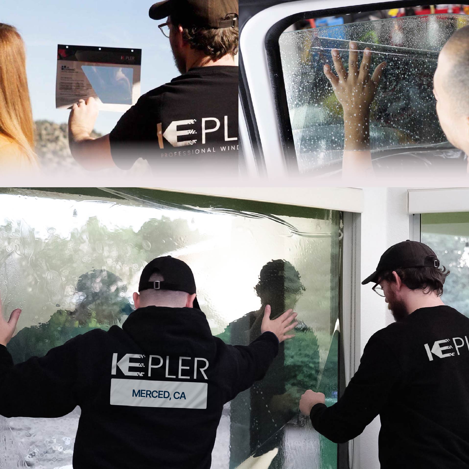 Kepler Specialist Performing Commercial Window Tinting in Merced Merced