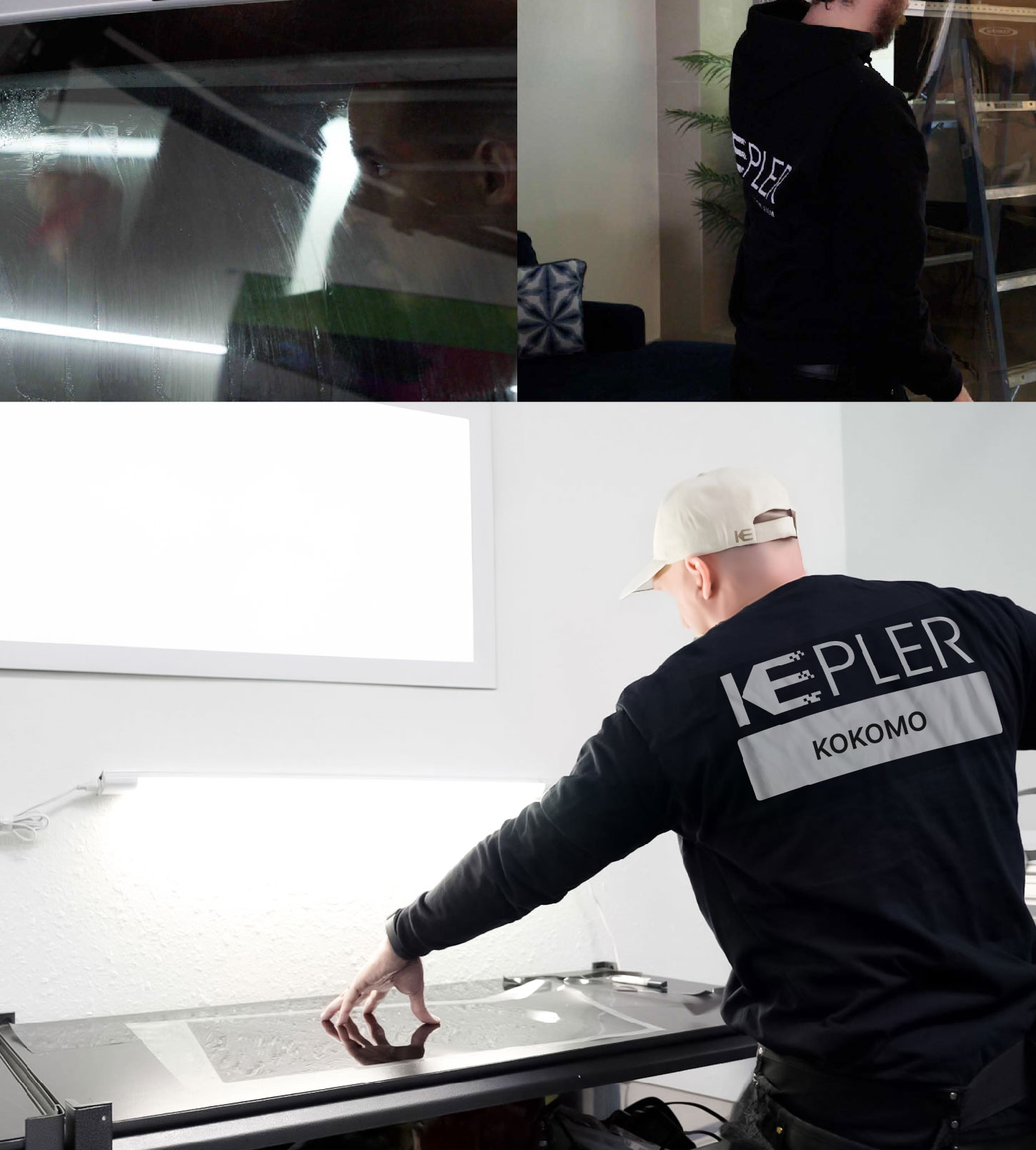 Window Tinting Specialist Cutting Film in Kokomo, Indiana