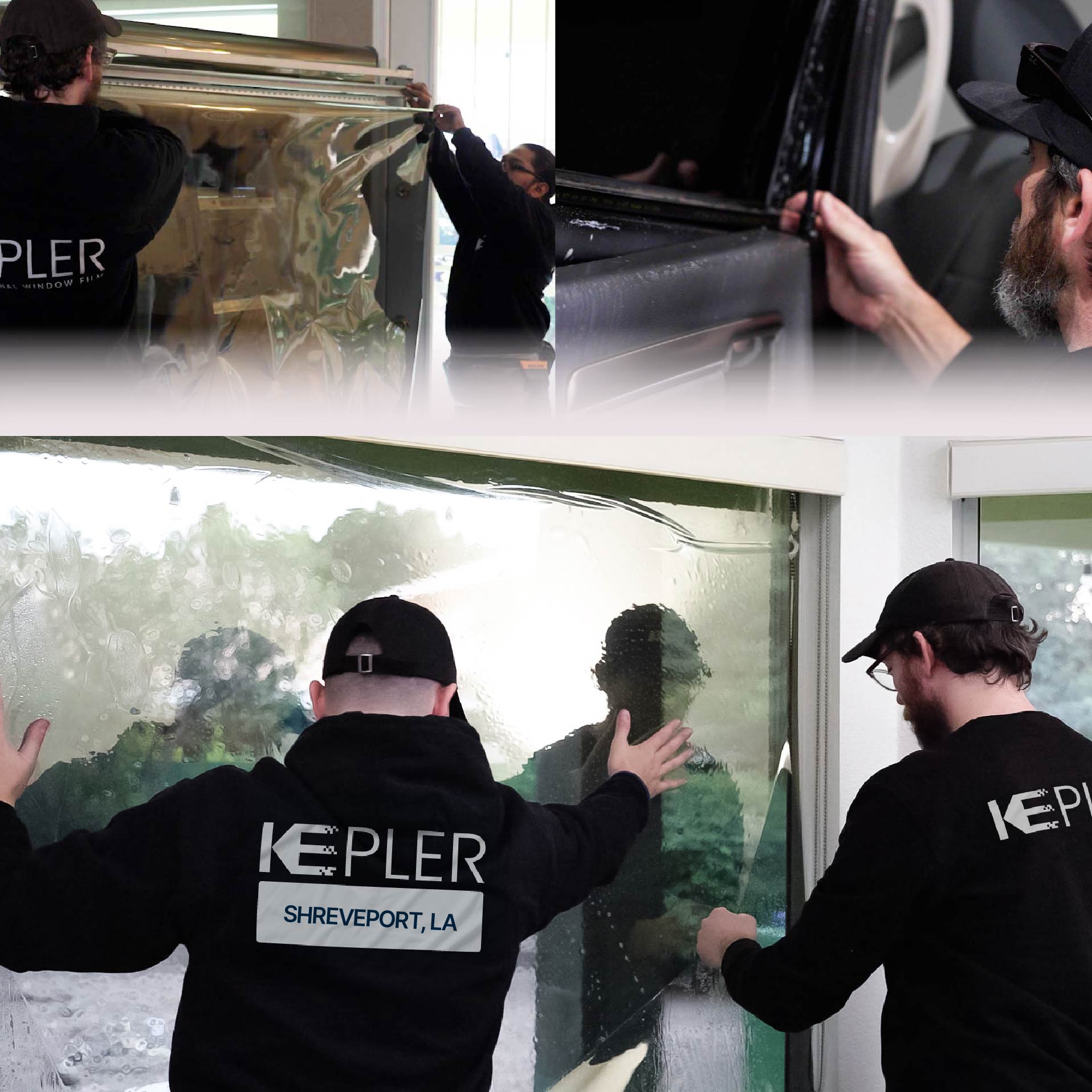 Kepler Specialist Performing Commercial Window Tinting in Shreveport Shreveport