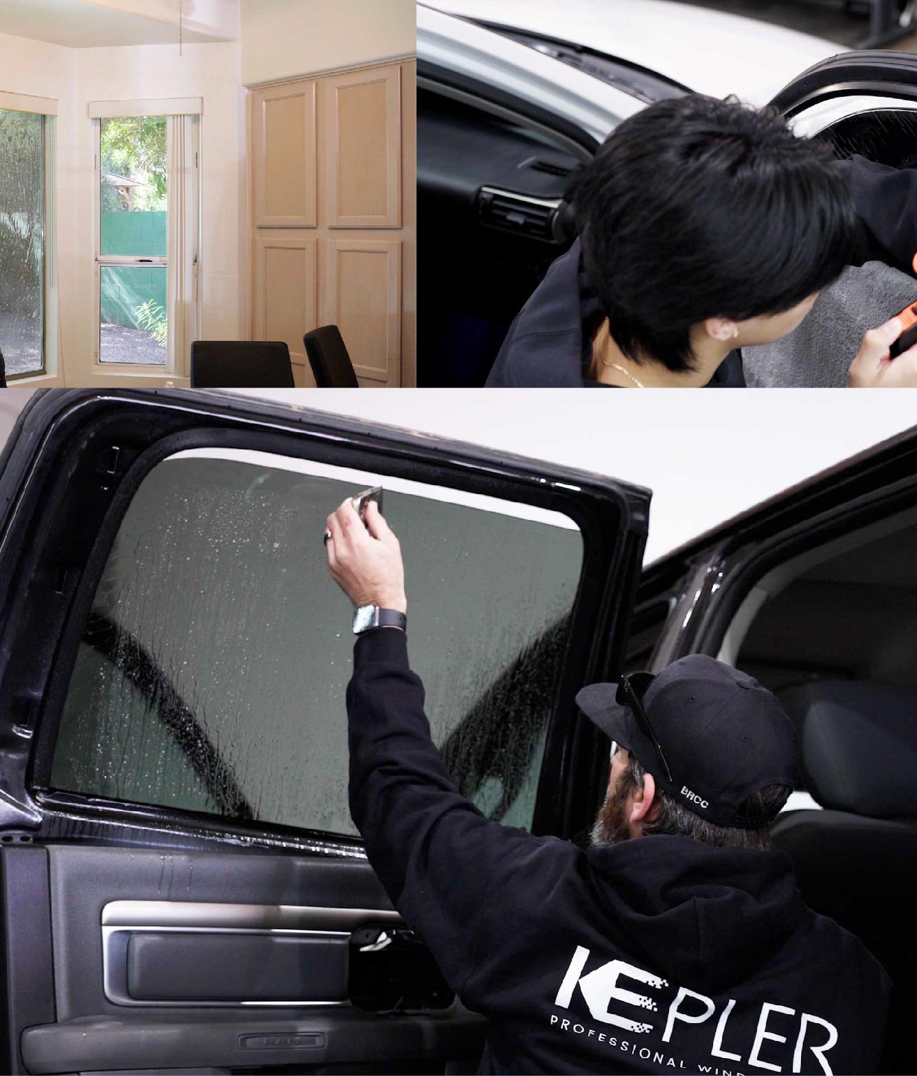 Kepler Window Tinting Specialists at Work in Coral Springs, Florida