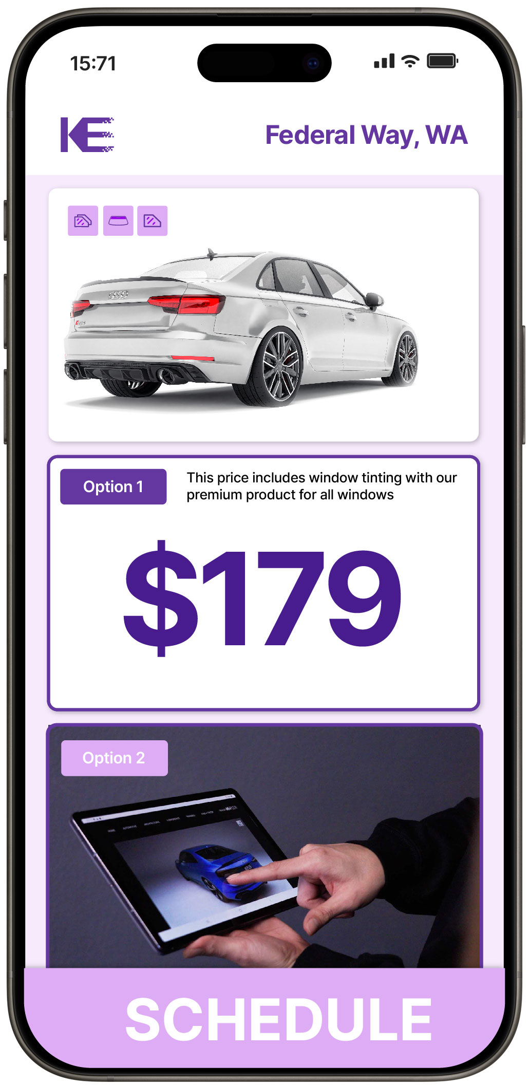 View Reasonable Car Window Tinting Prices in Federal Way, Washington