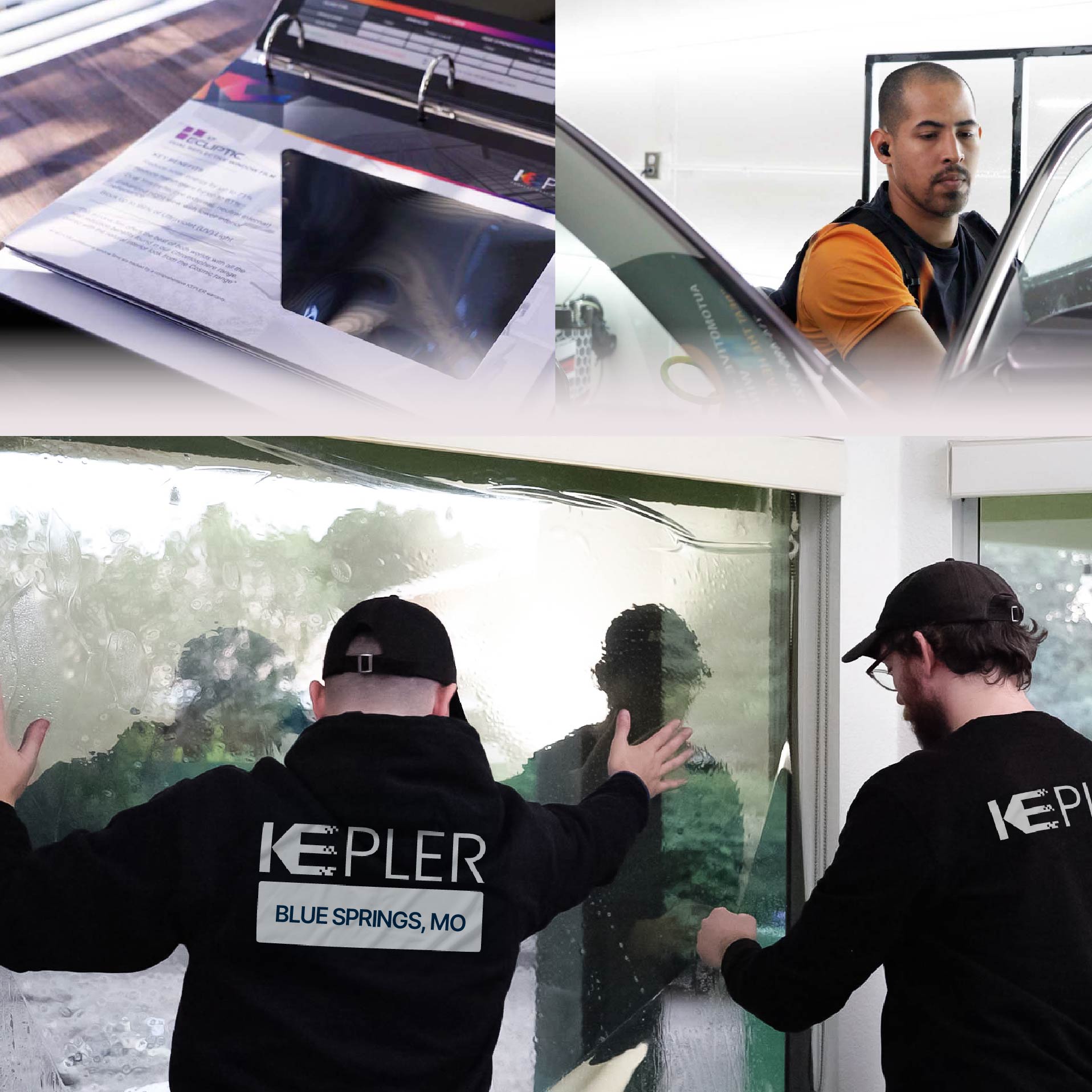 Kepler Specialist Performing Commercial Window Tinting in Blue Springs Blue Springs