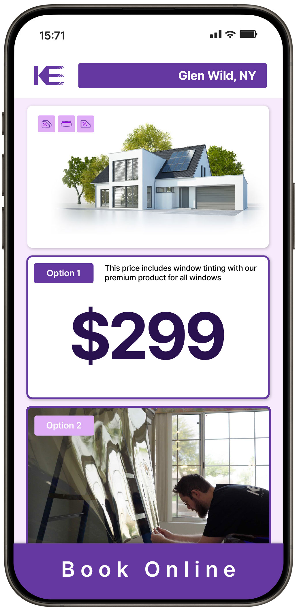 View Reasonable Home Window Tinting Rates in Glen Wild, New York