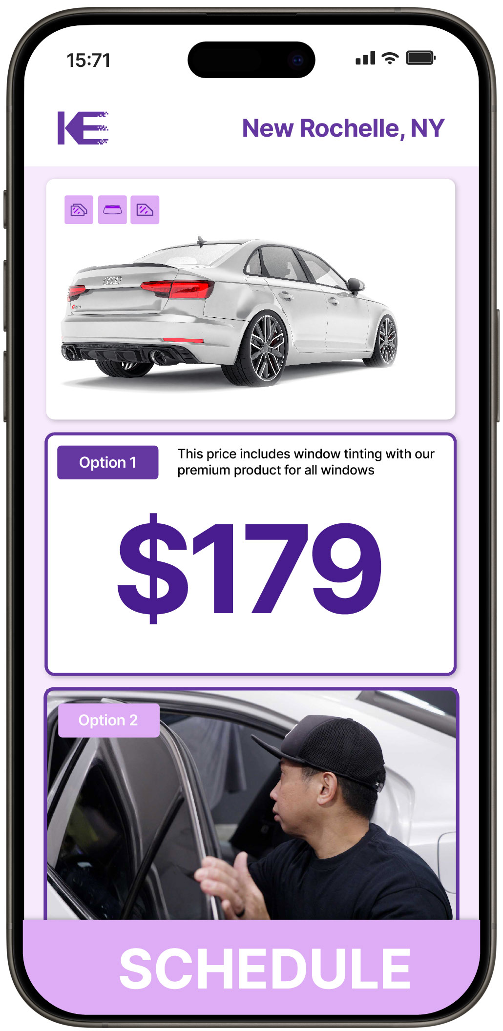 View Reasonable Car Window Tinting Rates in New Rochelle, New York