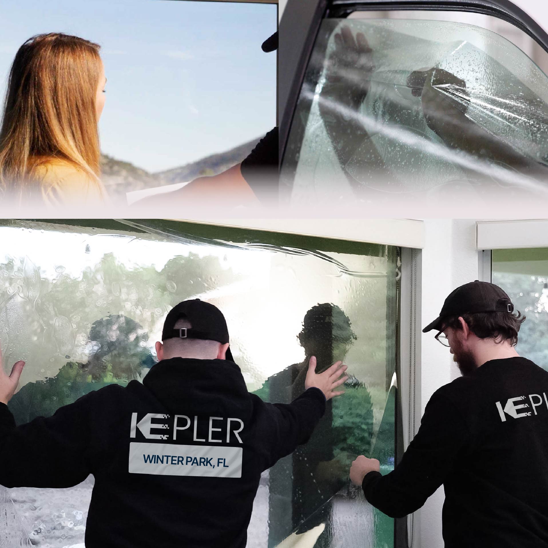 Kepler Specialist Performing Commercial Window Tinting in Winter Park Winter Park
