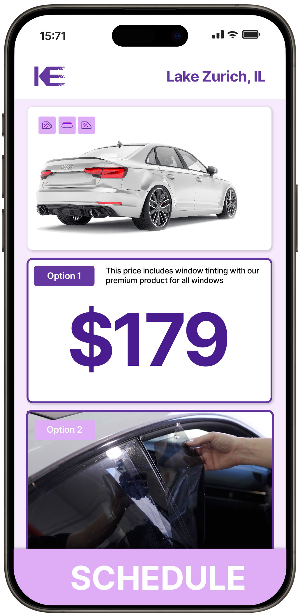 View Reasonable Car Window Tinting Costs in Lake Zurich, Illinois