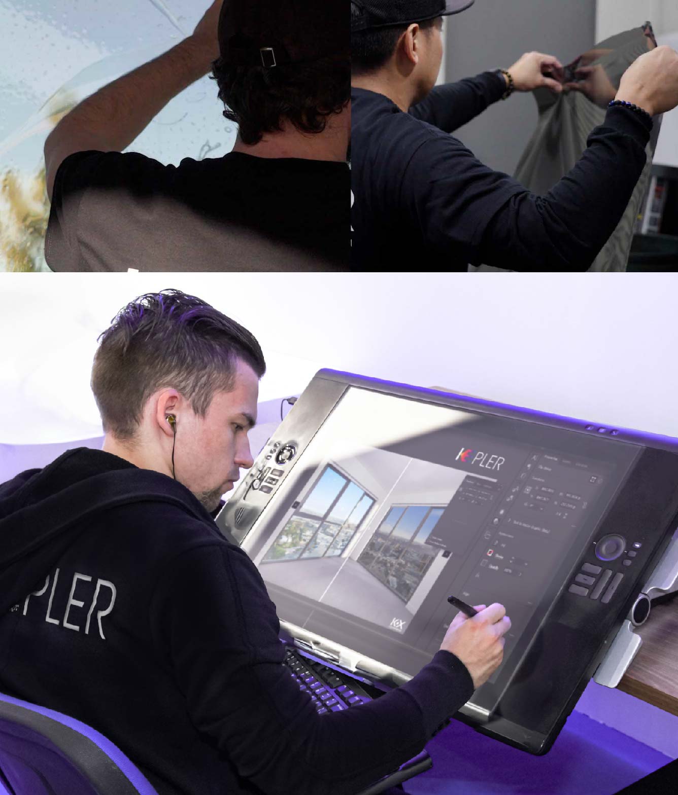Kepler Specialist Performing Commercial Window Tinting in Mission Mission