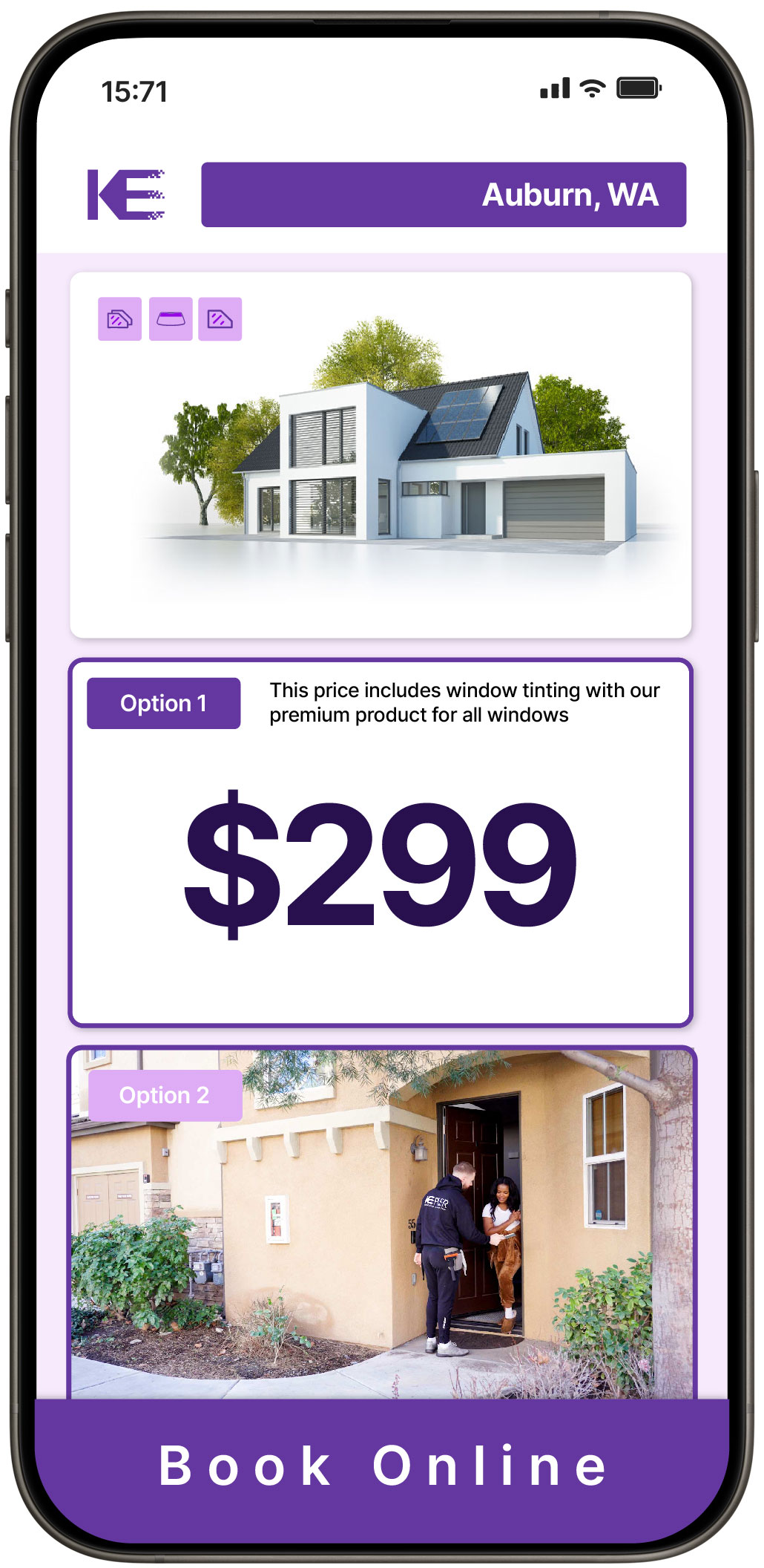 View Reasonable Home Window Tinting Prices in Auburn, Washington