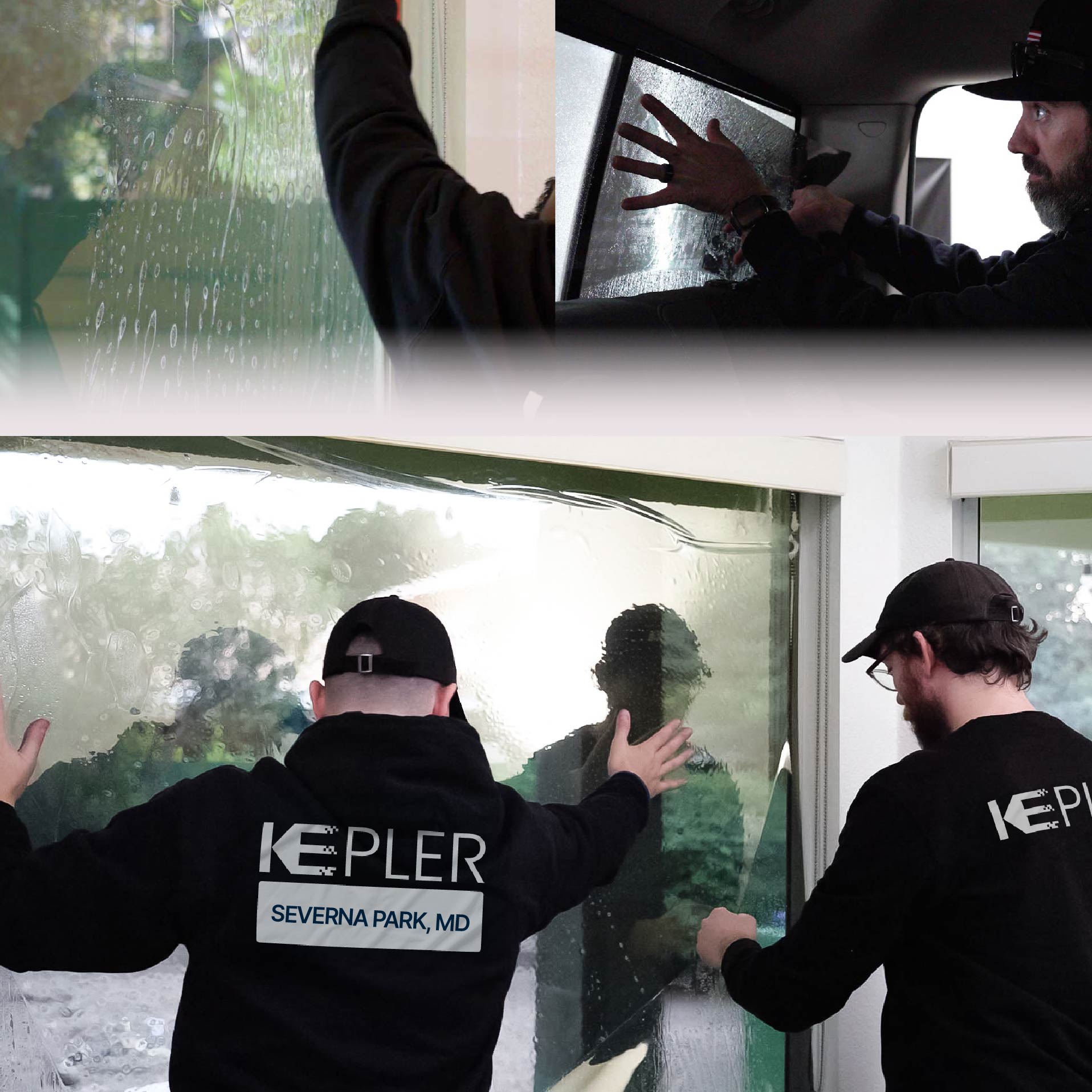 Kepler Specialist Performing Commercial Window Tinting in Severna Park Severna Park