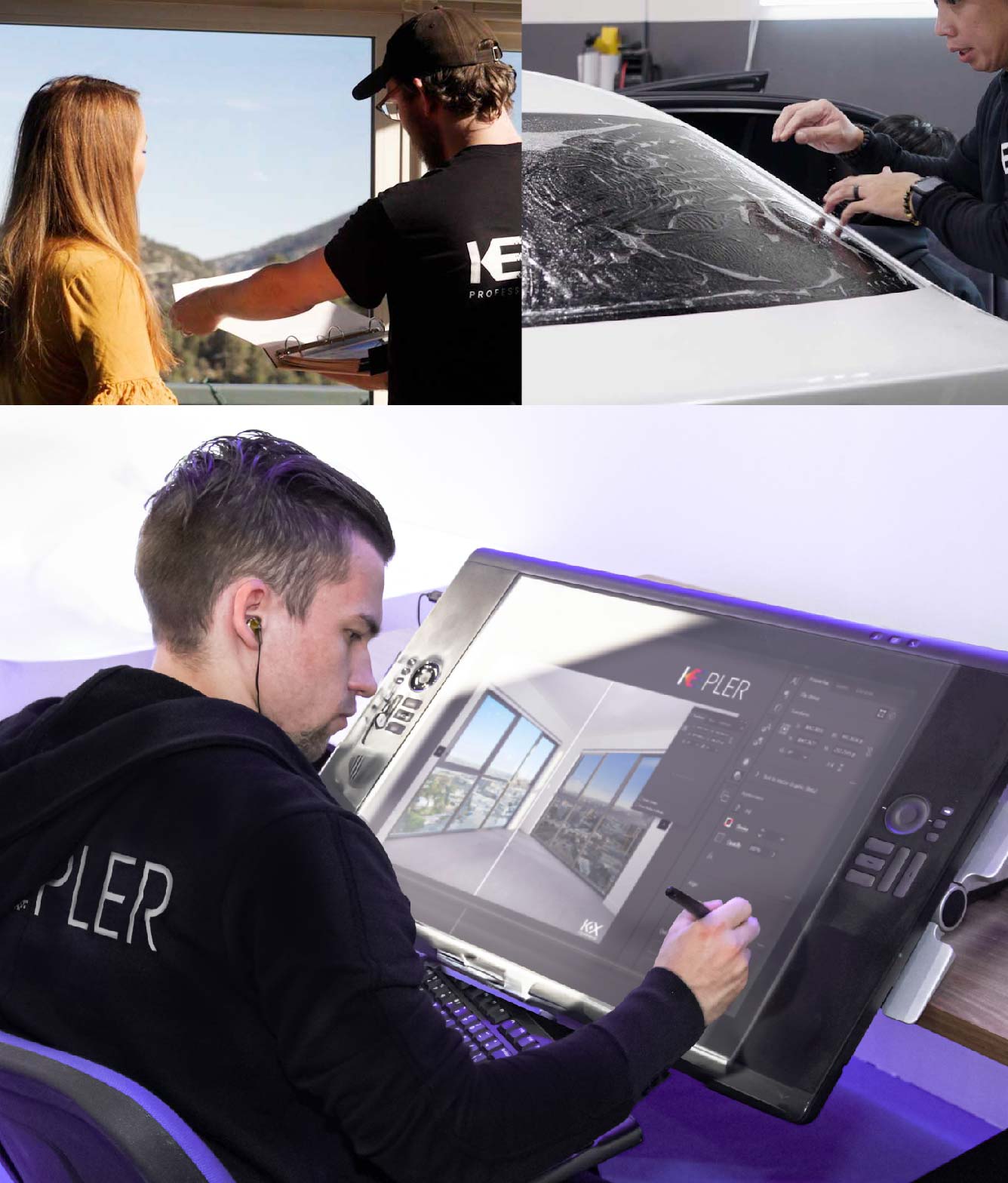 Kepler Specialist Performing Commercial Window Tinting in Porter Ranch Porter Ranch