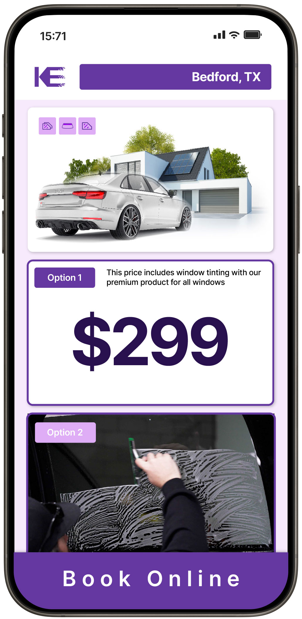 View Reasonable Tesla Window Tinting Prices in Leander, Texas