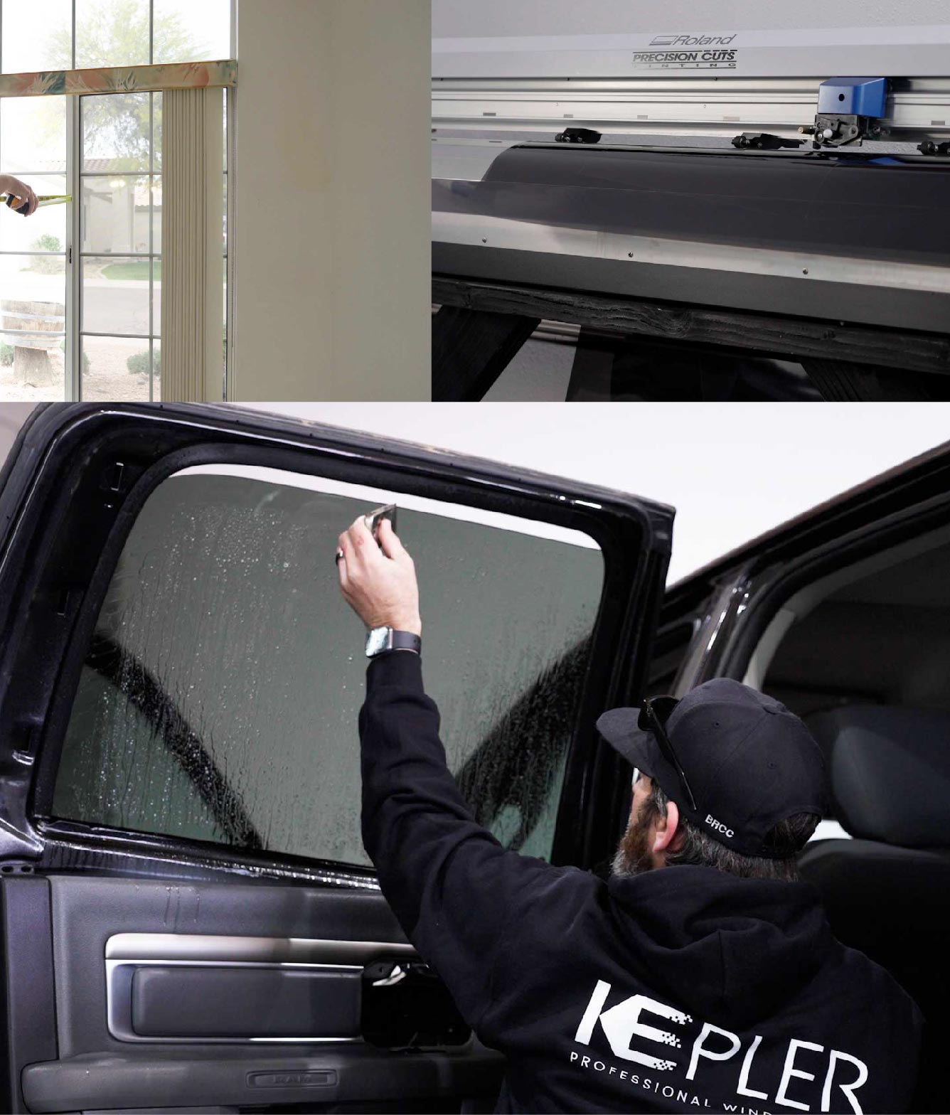Kepler Window Tinting Specialists at Work in Kenner, Louisiana