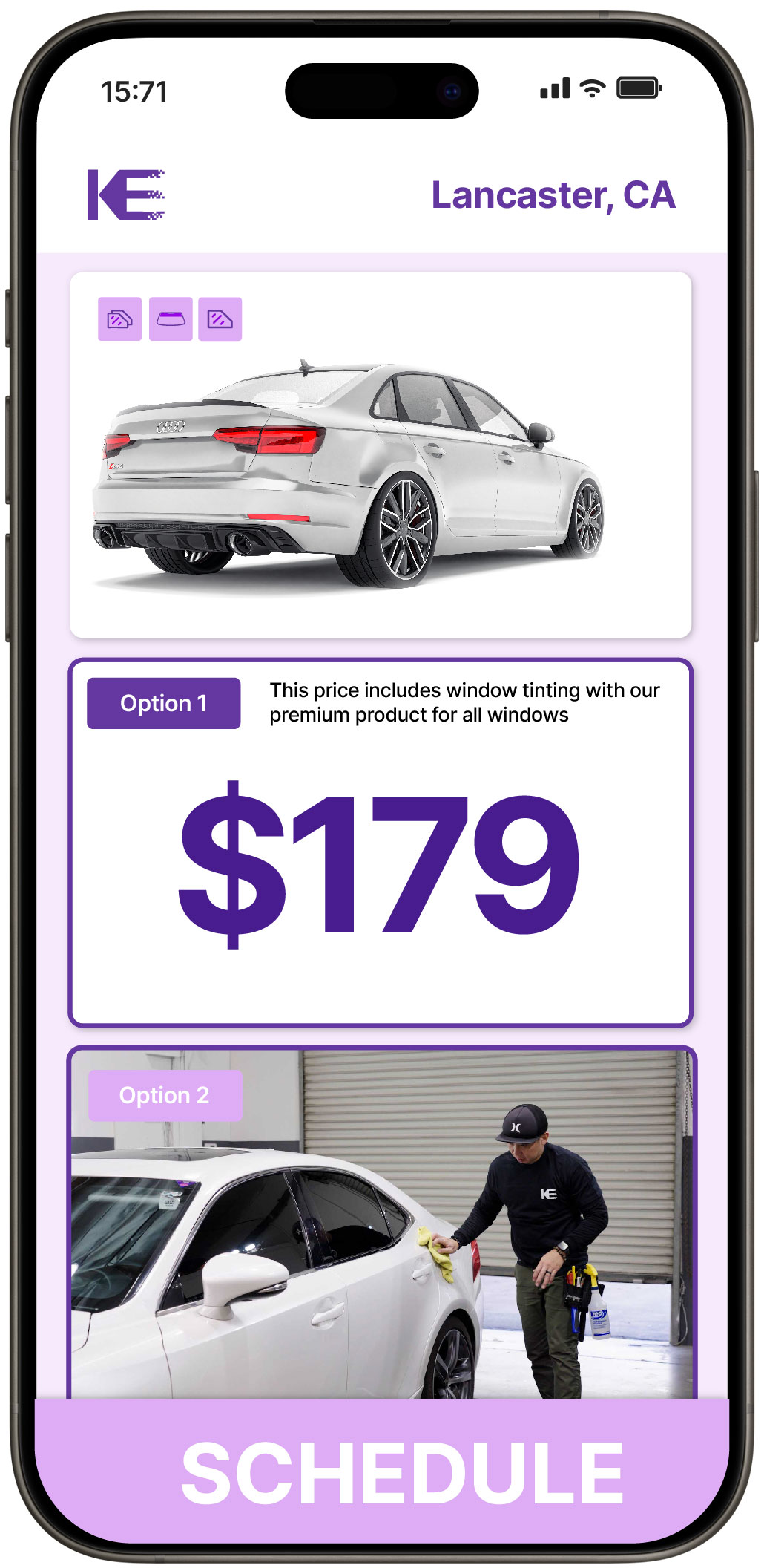 View Affordable Car Window Tinting Costs in Lancaster, California