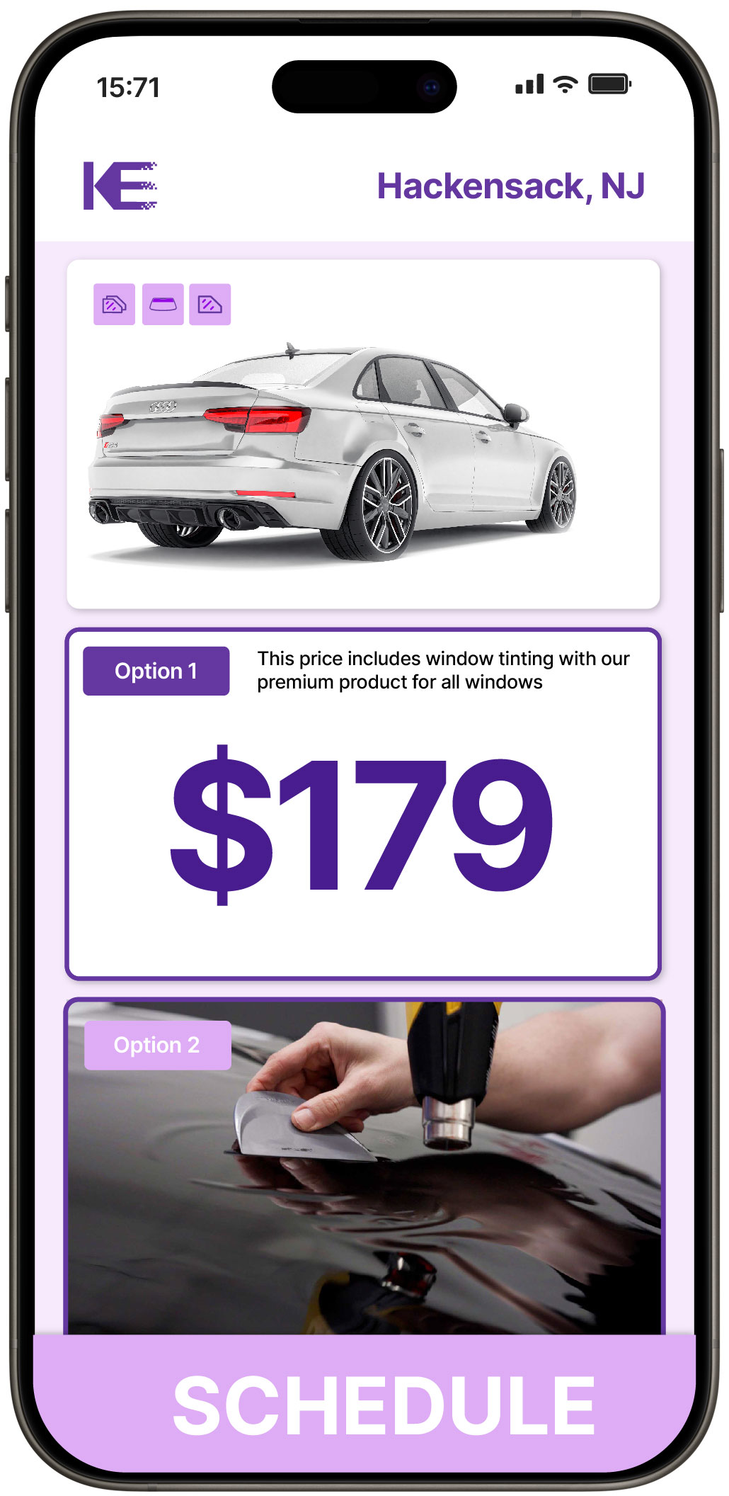View Competitive Car Window Tinting Prices in Hackensack, New Jersey