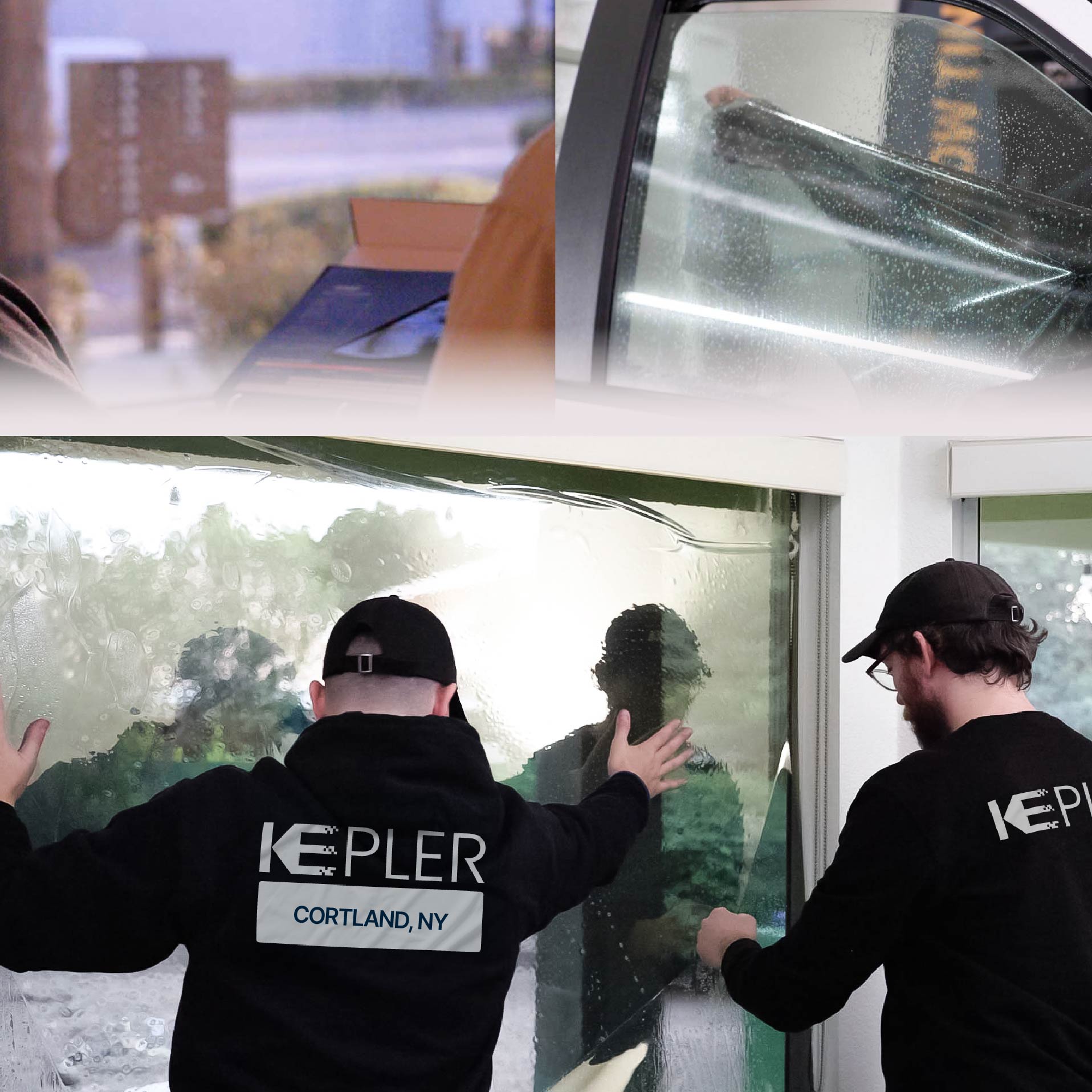 Kepler Specialist Performing Commercial Window Tinting in Cortland Cortland
