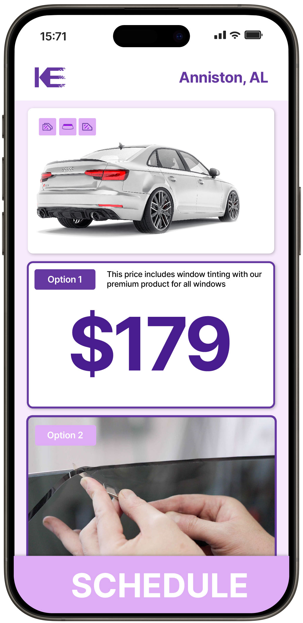 View Reasonable Car Window Tinting Rates in Anniston, Alabama