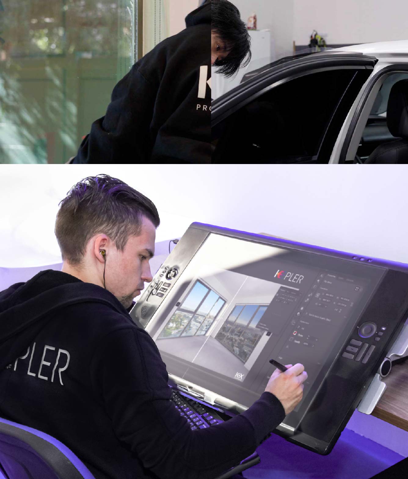 Kepler Specialist Performing Commercial Window Tinting in State College State College