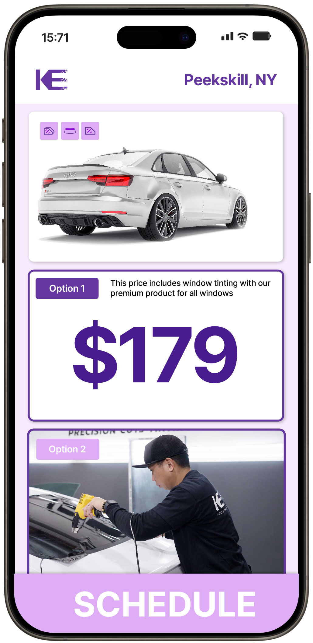 View Reasonable Car Window Tinting Rates in Peekskill, New York