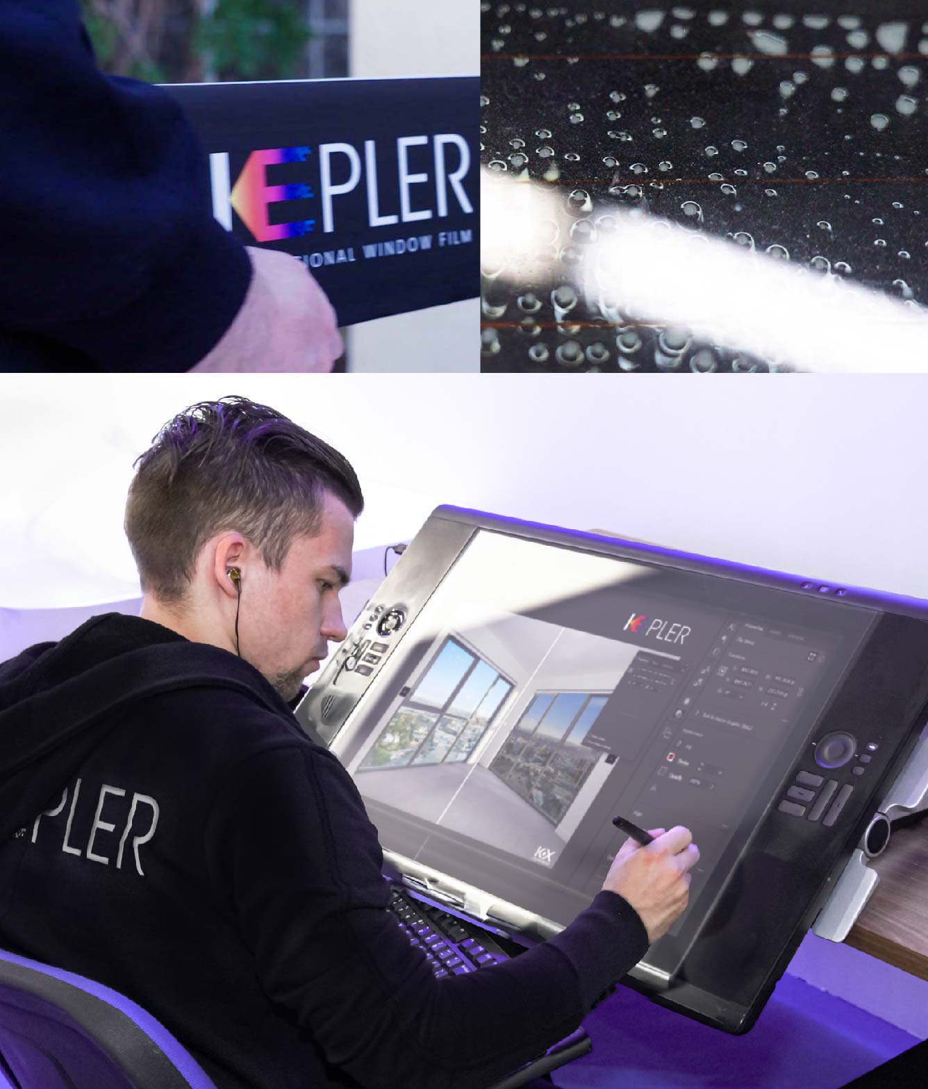 Kepler Specialist Performing Commercial Window Tinting in Winchester Winchester