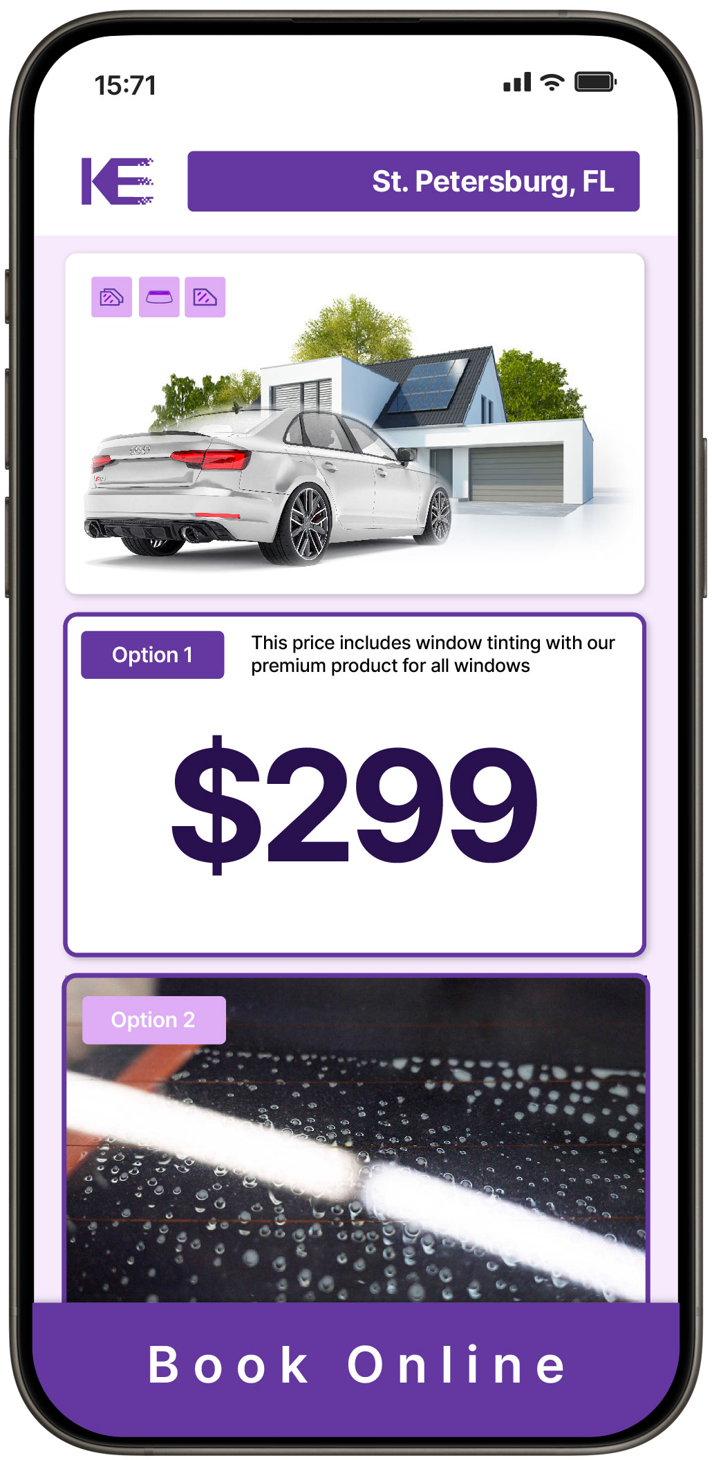 View Competitive Window Tinting Prices in St. Petersburg, Florida