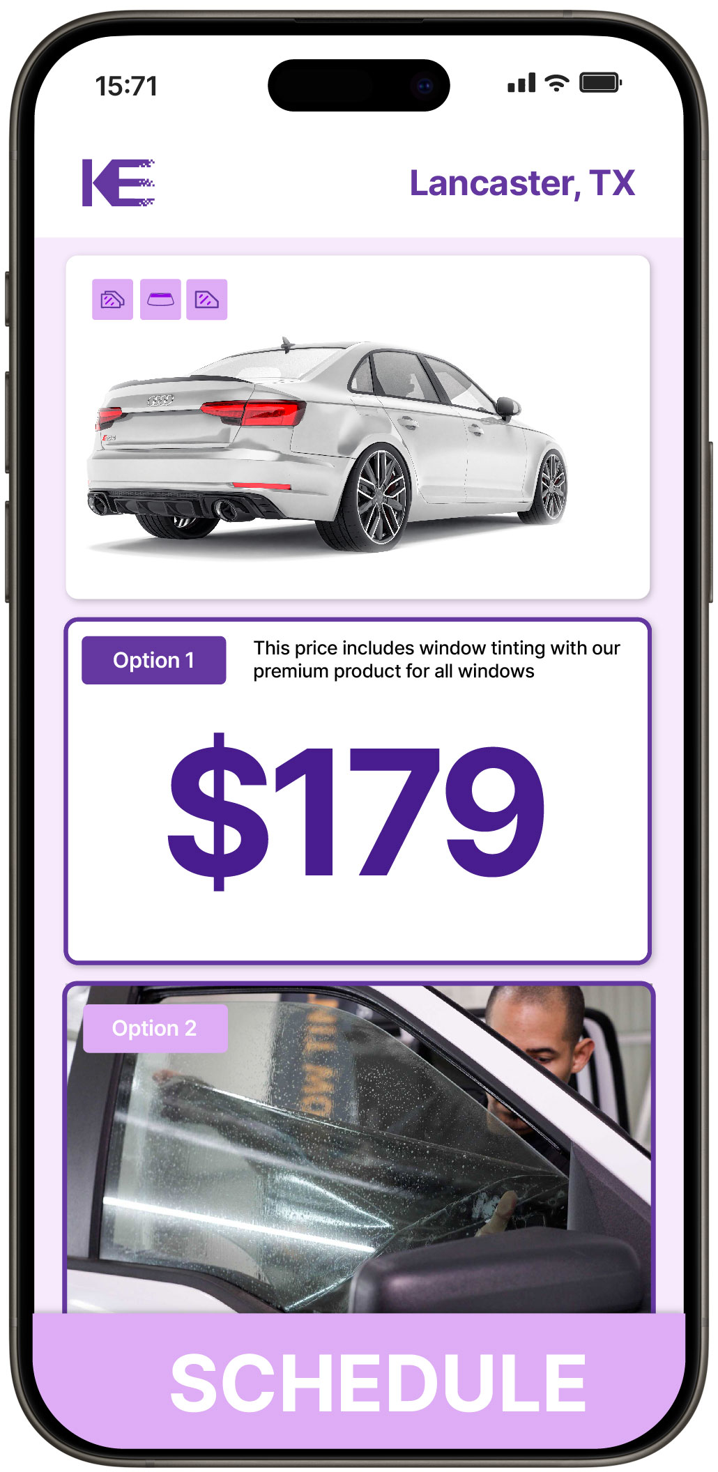 View Reasonable Car Window Tinting Rates in Lancaster, Texas