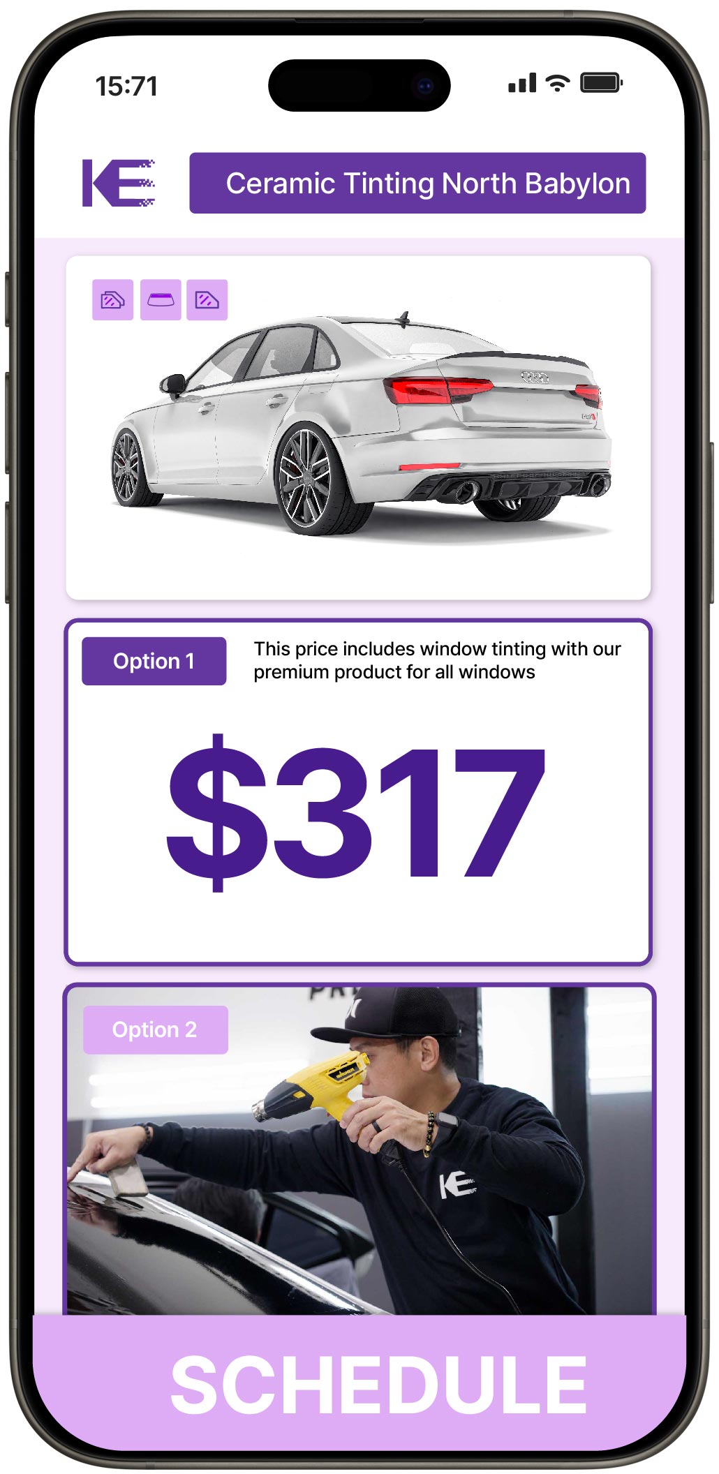 View Competitive Ceramic Window Tinting Rates in North Babylon, New York