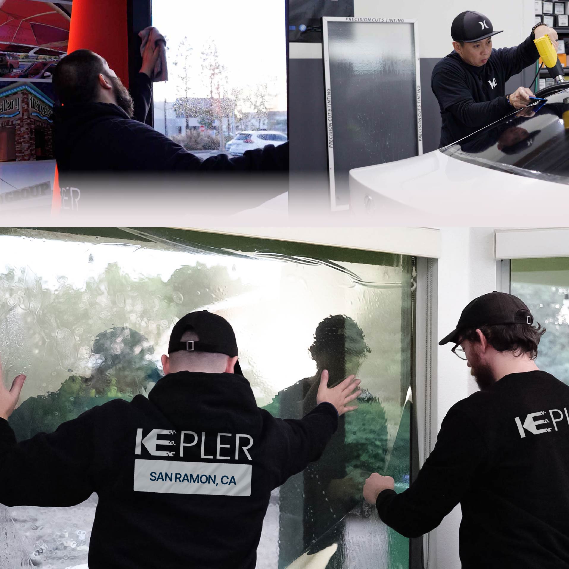 Kepler Specialist Performing Commercial Window Tinting in San Ramon San Ramon