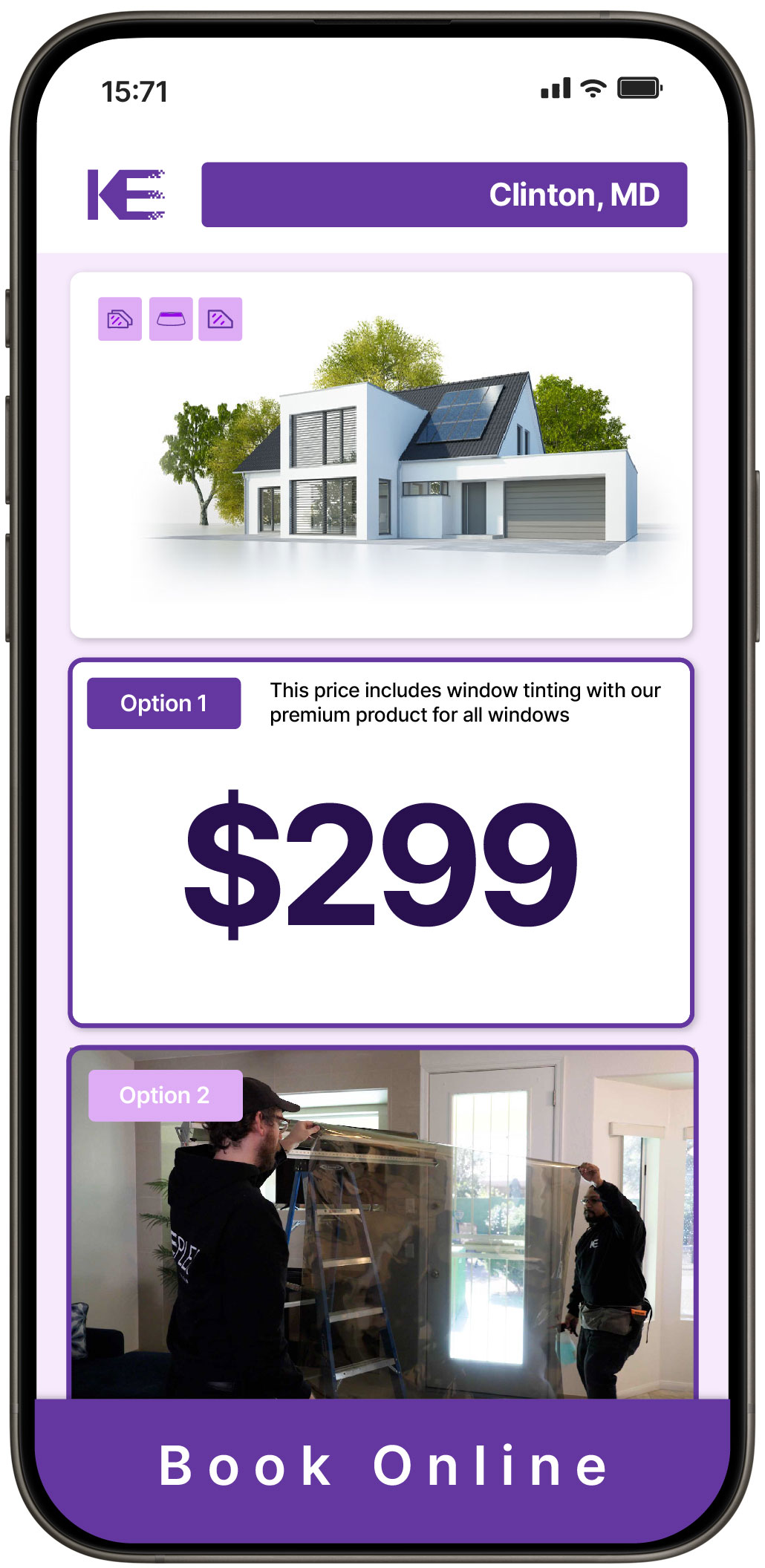 View Reasonable Home Window Tinting Rates in Clinton, Maryland