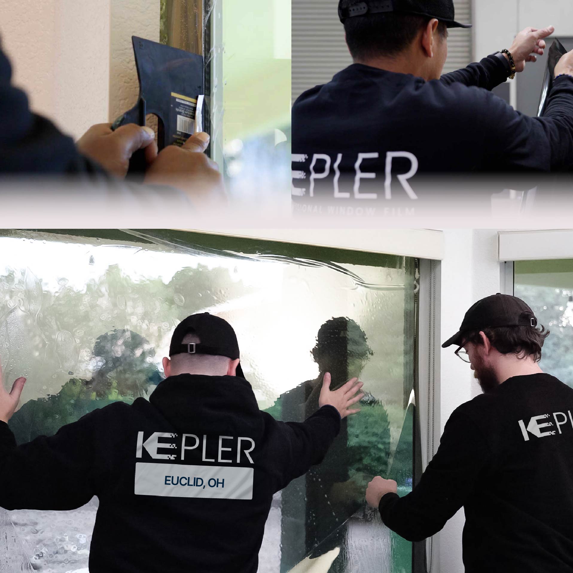Kepler Specialist Performing Commercial Window Tinting in Euclid Euclid