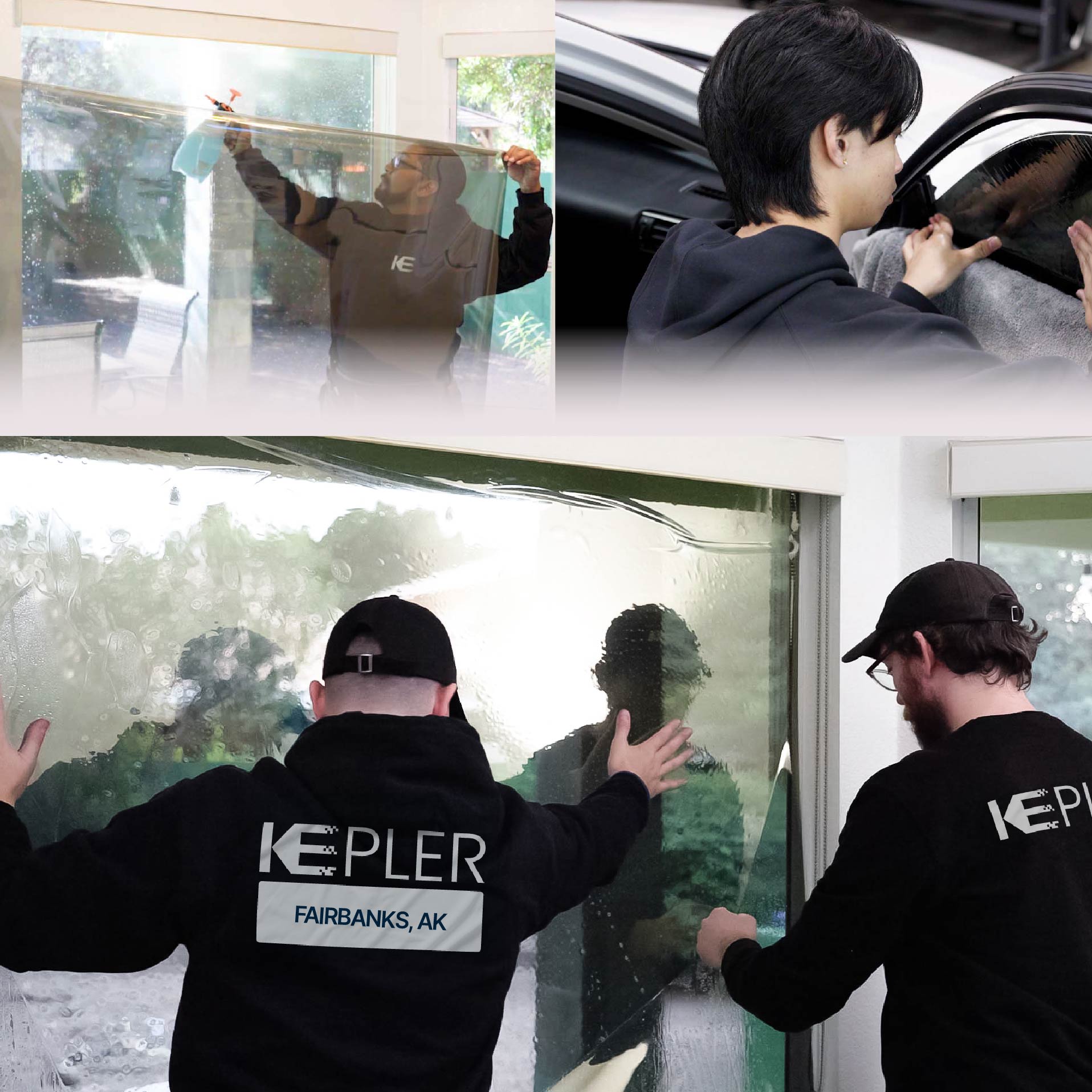 Kepler Specialist Performing Commercial Window Tinting in Fairbanks Fairbanks