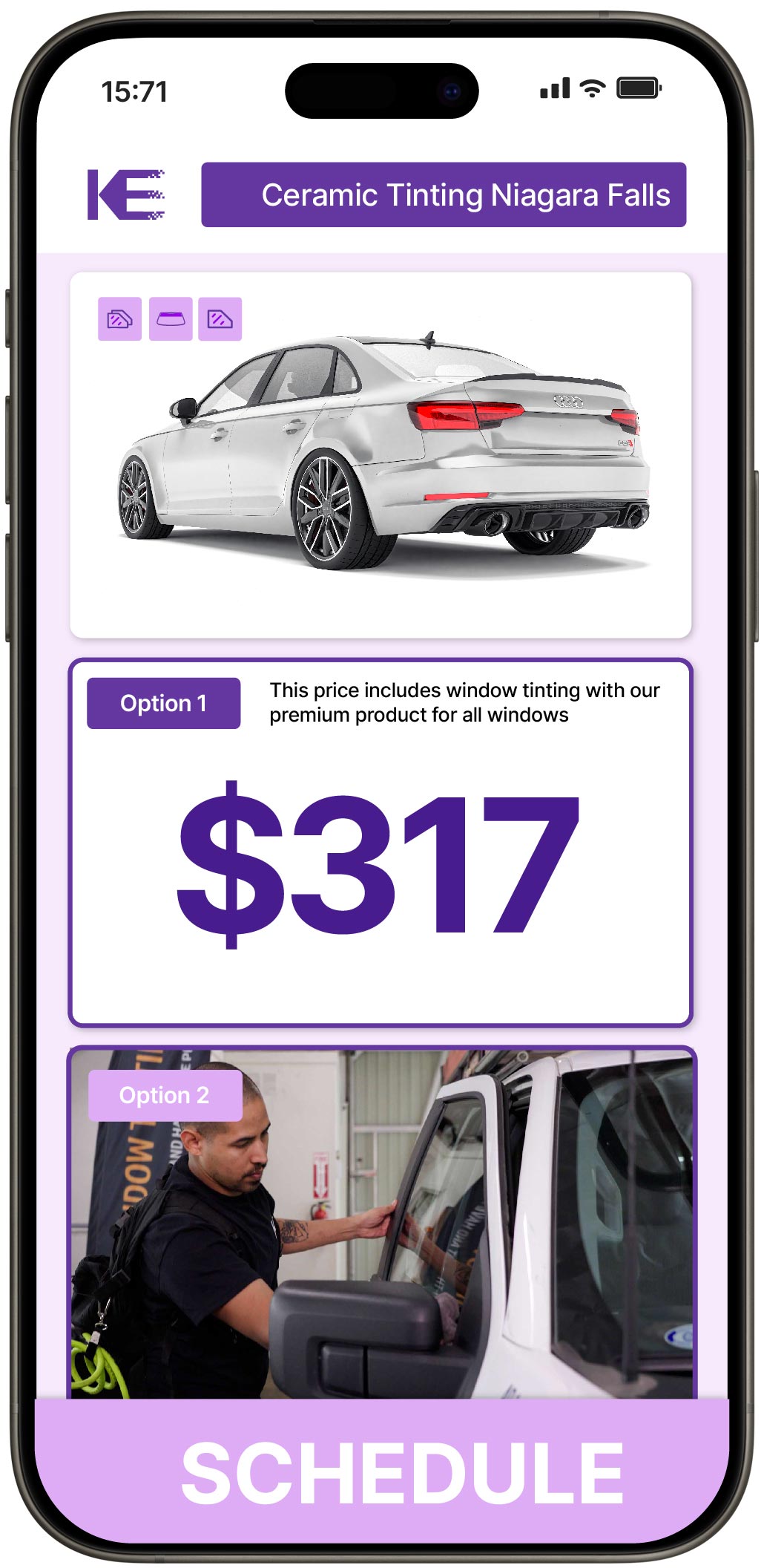 View Competitive Ceramic Window Tinting Prices in Niagara Falls, New York