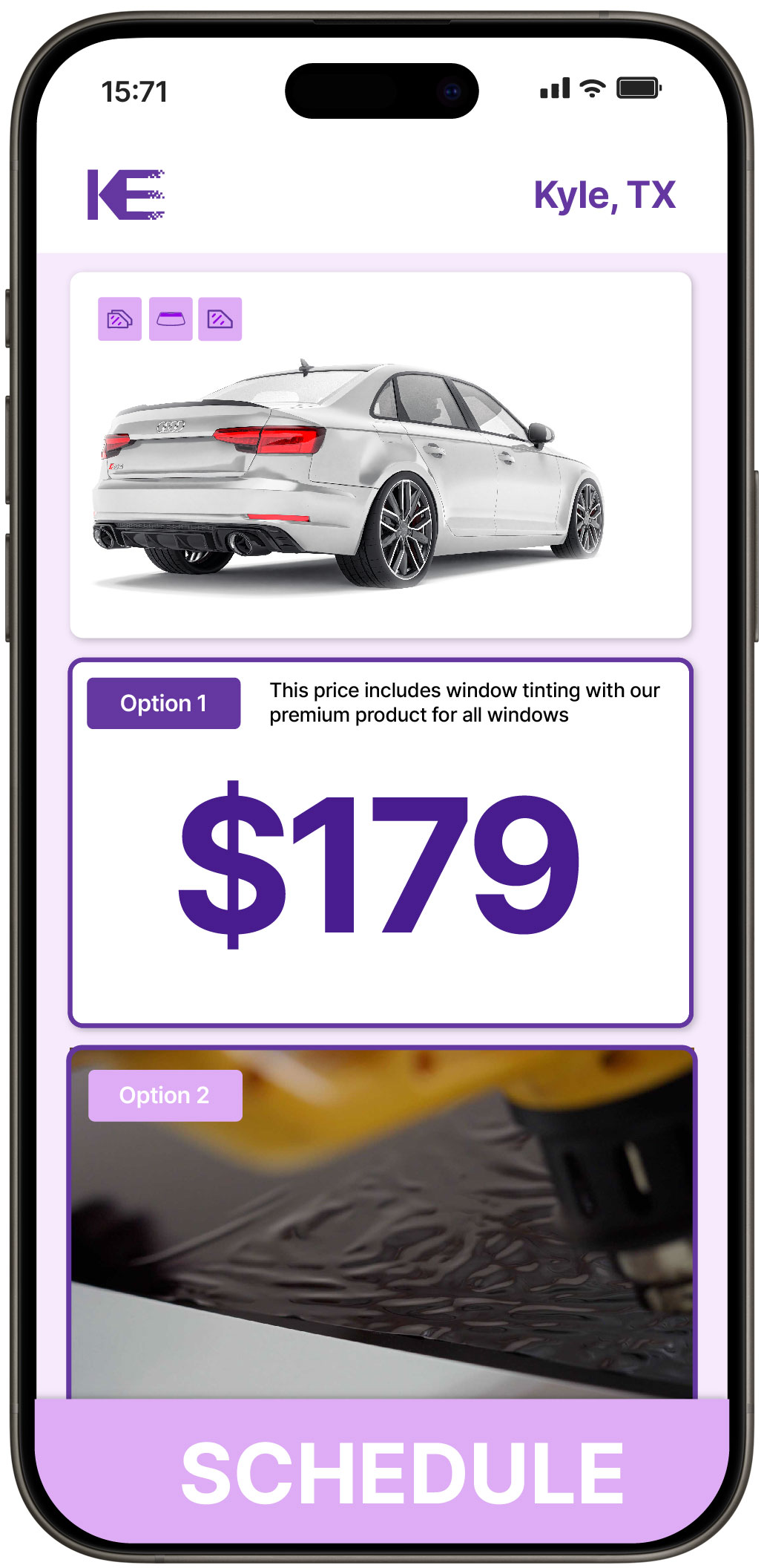 View Reasonable Car Window Tinting Costs in Kyle, Texas
