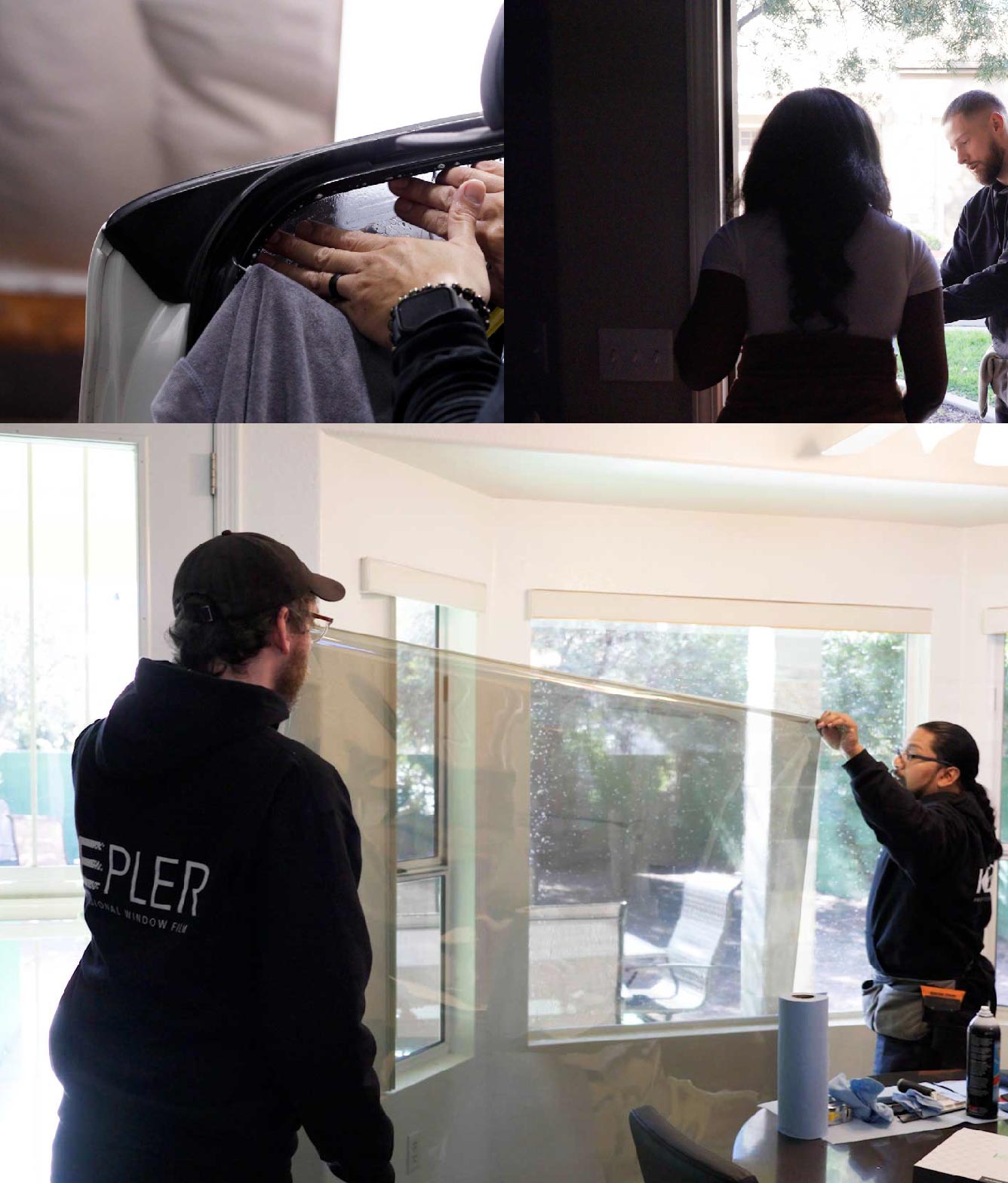 Home Window Tinting Specialist with Film in Billings, New York