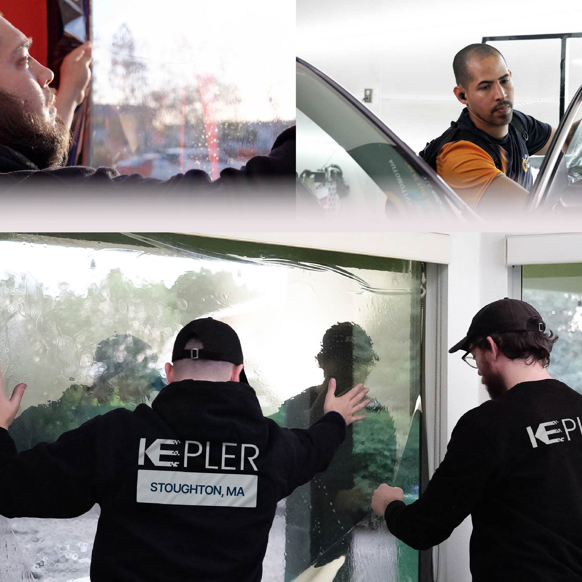 Kepler Specialist Performing Commercial Window Tinting in Stoughton Stoughton