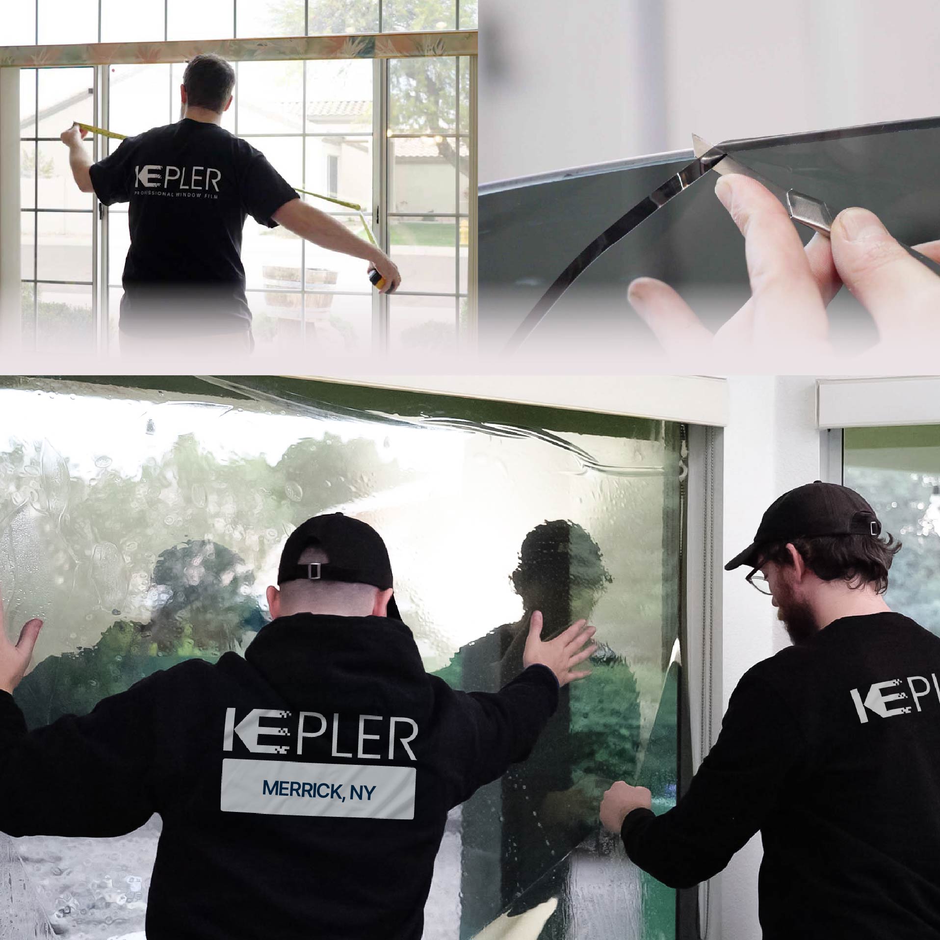 Kepler Specialist Performing Commercial Window Tinting in Merrick Merrick