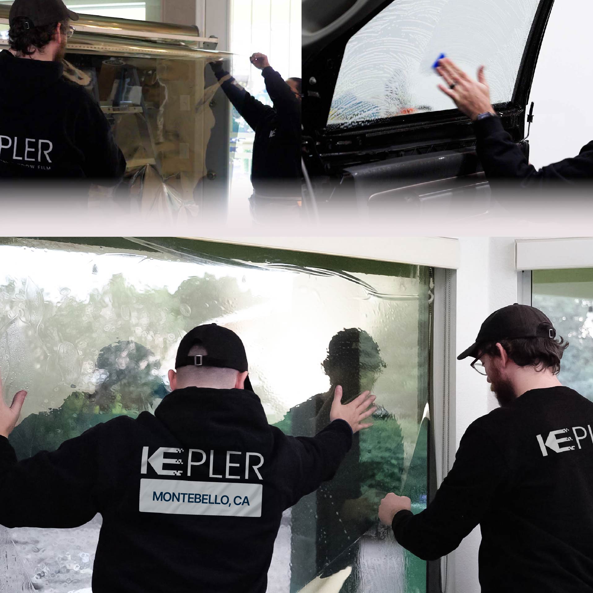 Kepler Specialist Performing Commercial Window Tinting in Montebello Montebello