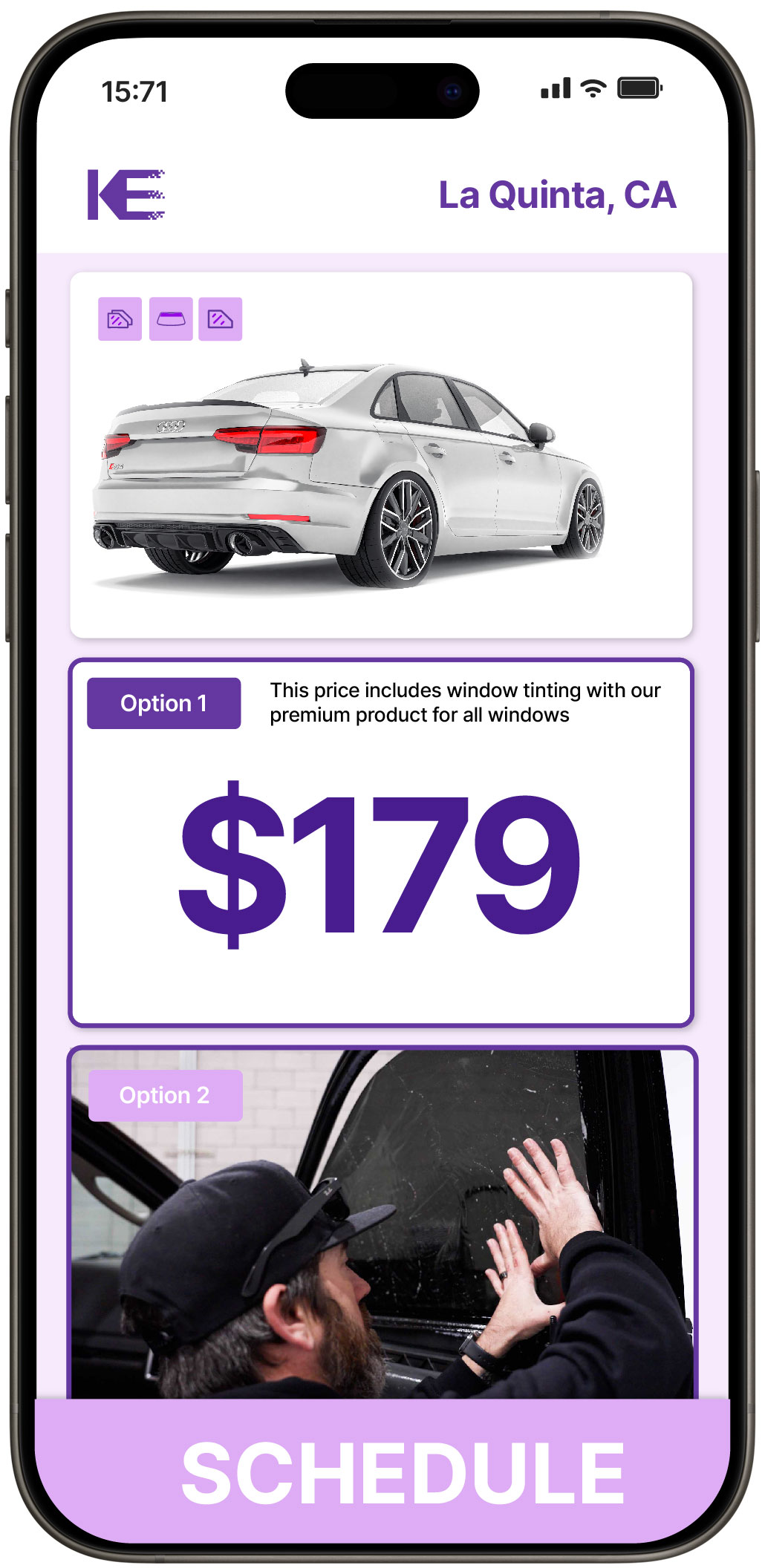 View Reasonable Car Window Tinting Prices in La Quinta, California