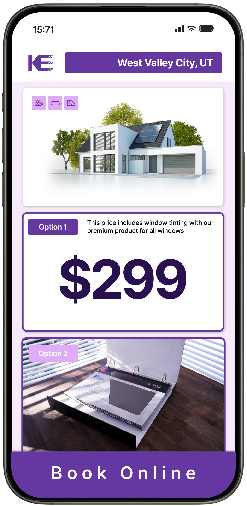 View Competitive Home Window Tinting Prices in West Valley City, Utah
