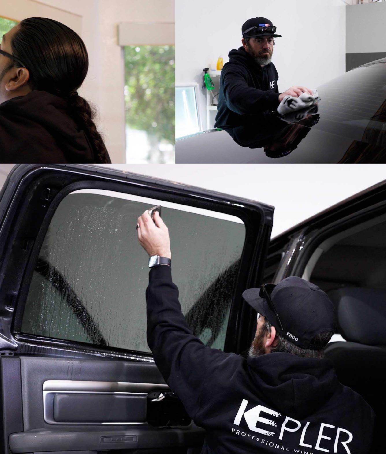 Kepler Window Tinting Specialists at Work in New Smyrna Beach, Florida