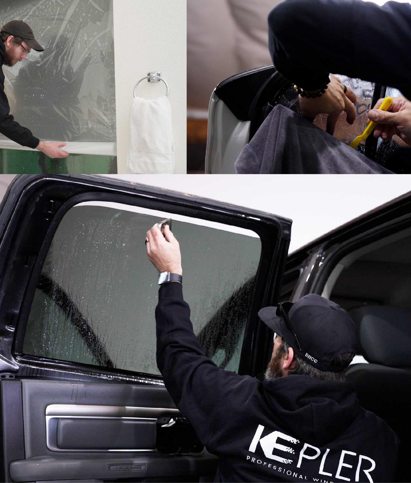 Kepler Window Tinting Specialists at Work in North Myrtle Beach, South Carolina