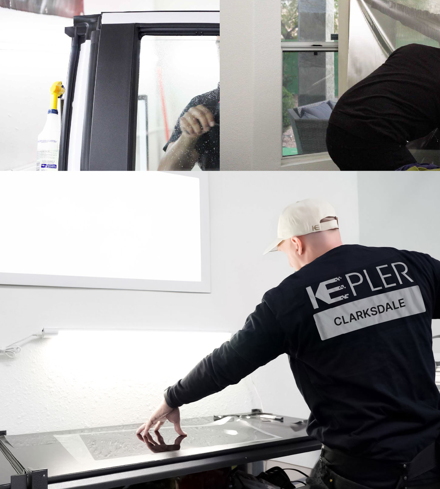 Window Tinting Specialist Cutting Film in Clarksdale, Mississippi