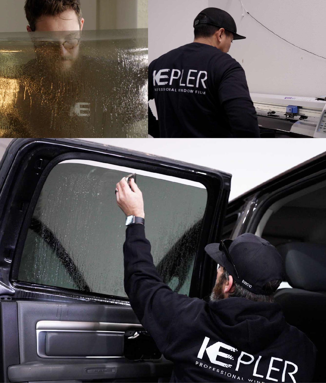 Kepler Window Tinting Specialists at Work in Auburndale, Florida