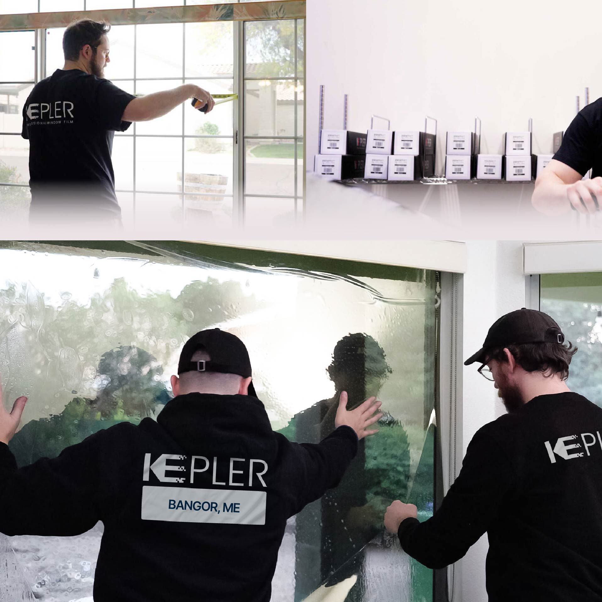 Kepler Specialist Performing Commercial Window Tinting in Bangor Bangor