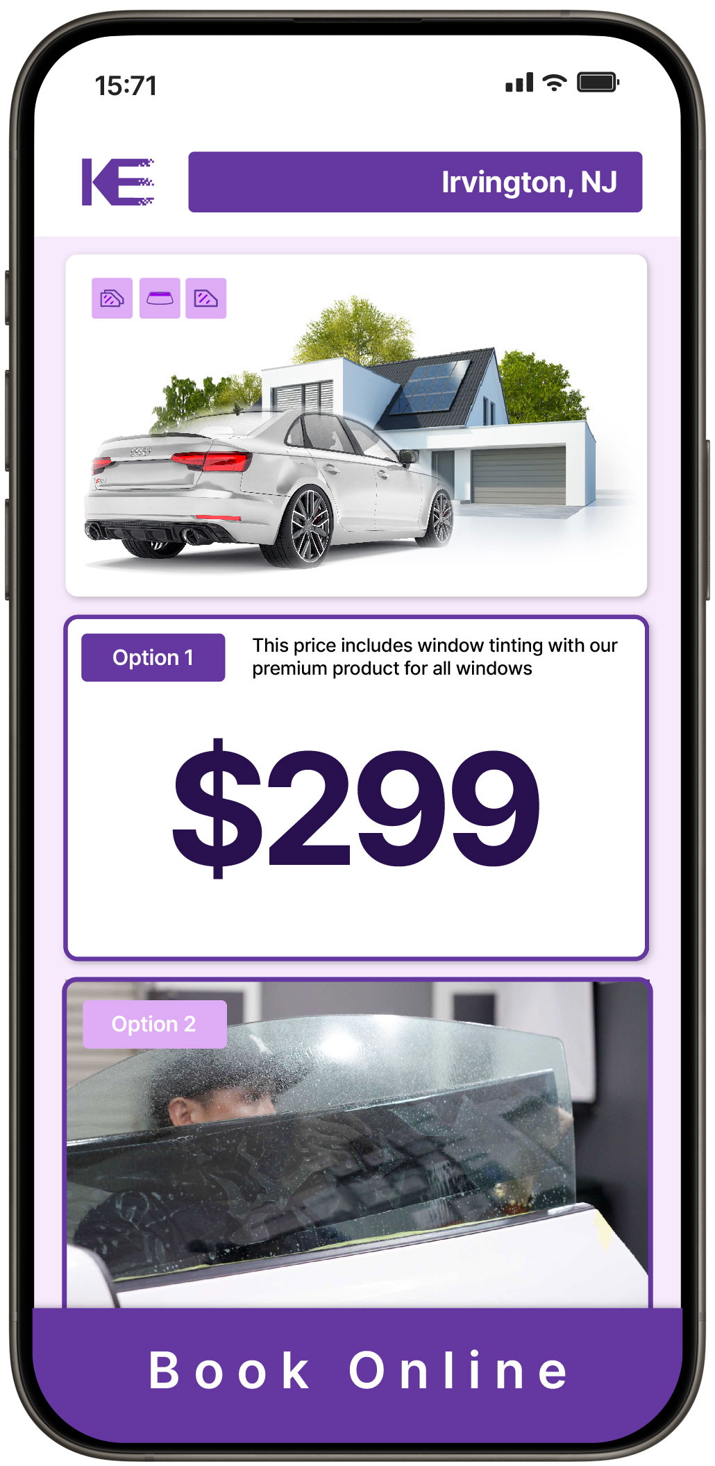 View Competitive Window Tinting Prices in Irvington, New Jersey