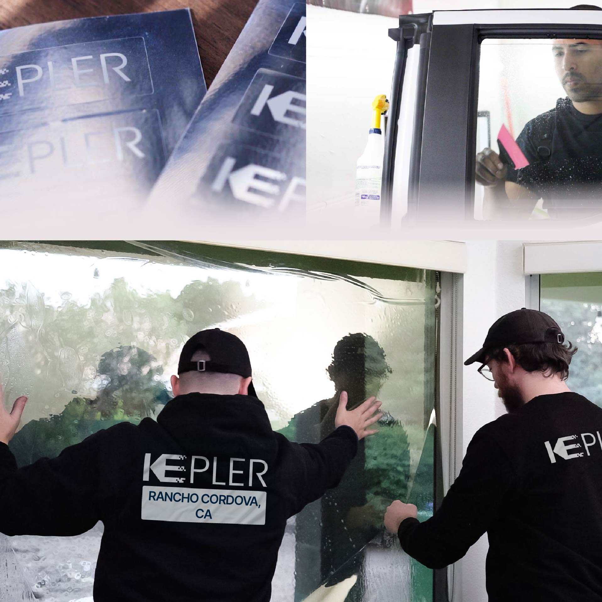 Kepler Specialist Performing Commercial Window Tinting in Rancho Cordova Rancho Cordova