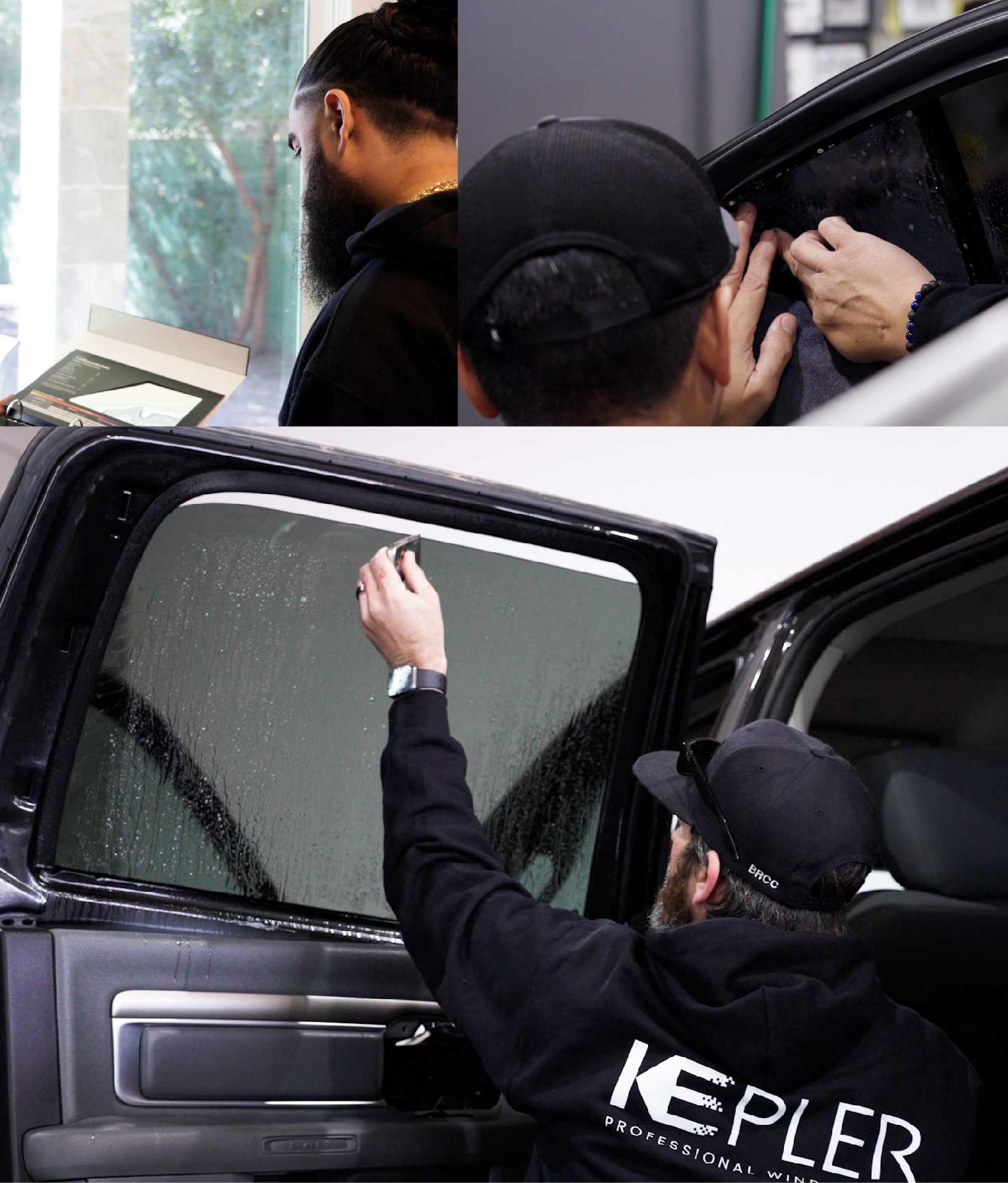 Kepler Window Tinting Specialists at Work in Agoura Hills, California