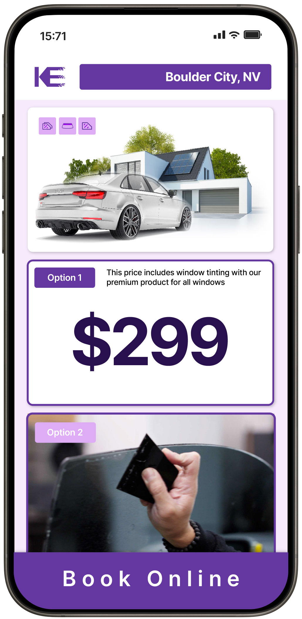 View Affordable Tesla Window Tinting Costs in Sun Valley, Nevada